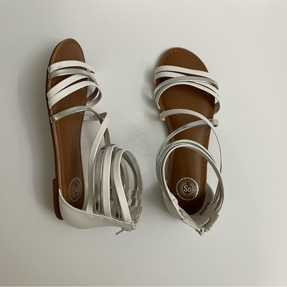 3 Pairs of Gladiator Sandals Size 6.5 Bundle - Picture 2 of 16